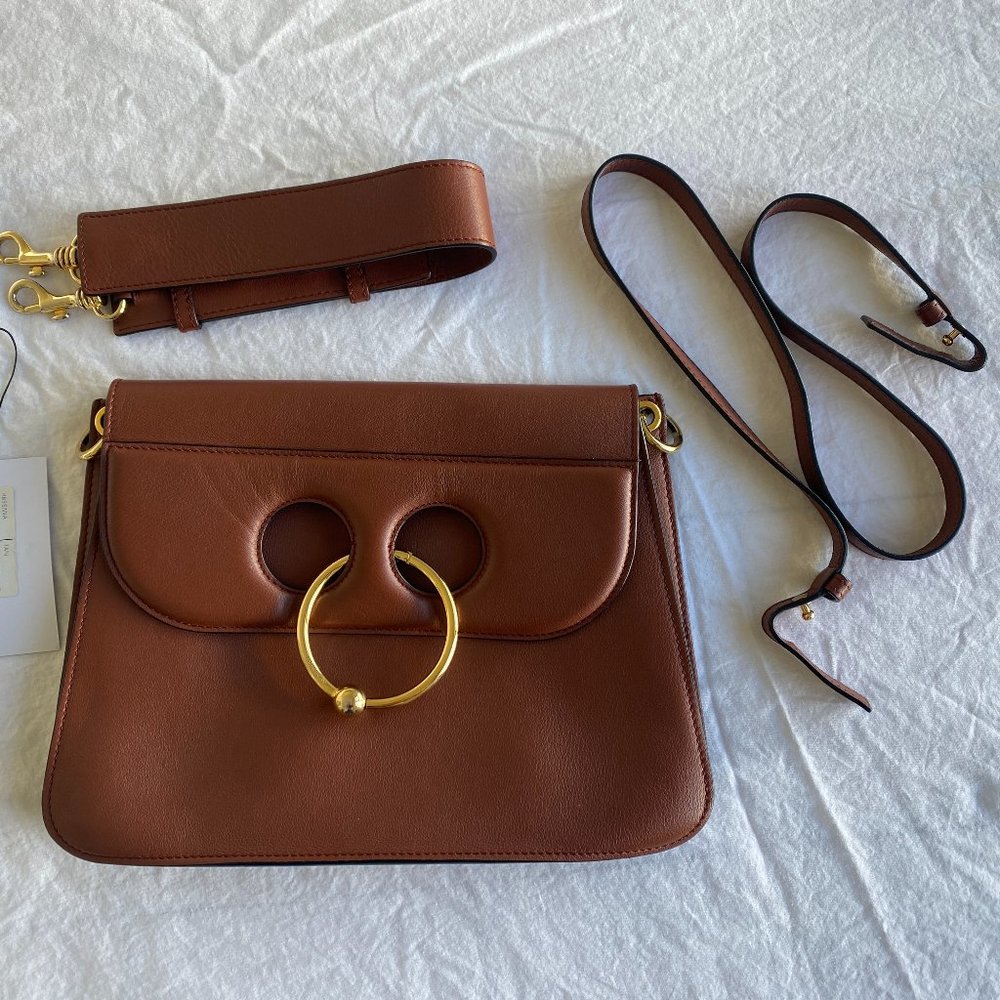 JW Anderson pierce bag medium brown